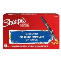 Marcatore acrilico - punta pennello - giallo - conf. 6 pezzi - Sharpie - 2218065 - 3026982055590 - DMwebShop - 1