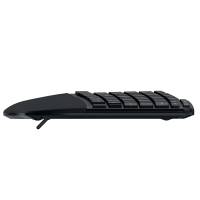 Tastiera Ergo wireless ricaricabile - KB675 EQ - nero - Kensington - K75491IT - 5028252643610 - DMwebShop - 2