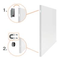 Lavagna Bianca Magnetica Infinity - 120 x 90 cm - Nobo - 1915715 - 5028252645522 - DMwebShop - 4