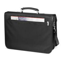 Cartella in tessuto extra strong nero 44 x 31 x 20 cm - 22168 - 1