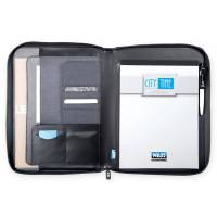 Portablocco tessuto grigio scuro 26 x 34 cm - 14309 - 1