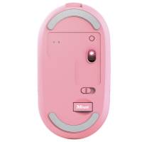 Mouse Puck ultrasottile wireless ricaricabile rosa - 25924 - 3