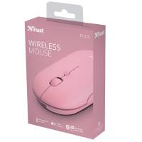 Mouse Puck ultrasottile wireless ricaricabile rosa - 25924 - 4