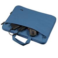 Borsa per notebook Bologna ecocompatibile da 16 blu - 25871 - 1
