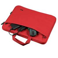 Borsa per notebook Bologna ecocompatibile da 16 rosso - 25870 - 3