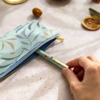 Pochette Botanical per organiser con zip formato A5 personal menta - 26594 - 1