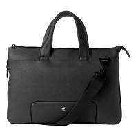 Borsa espandibile Gate Trended con manici 41 x 30 x 7 cm ecopelle nero - 21142 - 1
