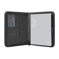 Portablocco Gate Trended 19 x 23 cm formato utile A5 ecopelle nero - 21696 - 1