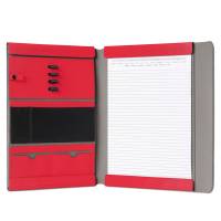 Portablocco Meet con alette magnetiche 31 x 25 x 1,4 cm rosso - 21978 - 1