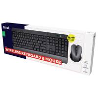 Set tastiera wireless e mouse wireless ultrasilenzioso Trezo - 28080 - 4
