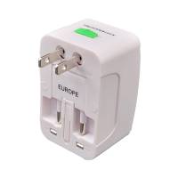 Adattatore da viaggio universale bianco Melchioni - 28273 - 2