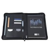 Portablocco Dual tessuto nero grigio - A4,21553 - 1