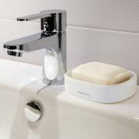 Portasapone Pronto Bagno 12,5 x 8 x 2,5 cm PPL bianco - 20956 - 1
