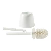 Portascopino Oronzo con manico extralungo 54 cm bianco - 20792 - 1