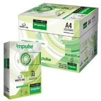 Carta bianca per stampanti multifunzione A4,75 gr scatole da 5 risme 175 Risme Rey Impulse - 732 - 2