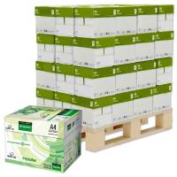 Carta bianca per stampanti multifunzione A4,75 gr scatole da 5 risme 295 Risme Rey Impulse - 736 - 1