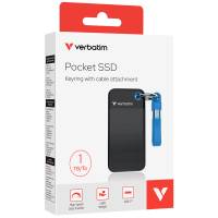 SSD Portatile Pocket USB 3.2 GEN 2 - 1 TB - nero-blu - Verbatim - 32191 - 23942321910 - DMwebShop - 2