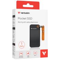 SSD Portatile Pocket USB 3.2 GEN 2 - 1 TB - nero-arancio - Verbatim - 32193 - 23942321934 - DMwebShop - 2