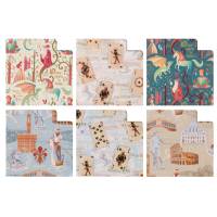 Rotolo carta regalo vintage 70cmx200m fantasie assortite - 21458 - 1