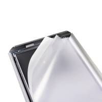 Espositore con cornice a scatto alluminio da pavimento - A3,11924 - 1