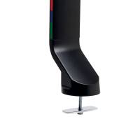 Braccio salvaspazio per monitor doppio SmartFit nero - 26611 - 2