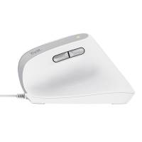 Mouse ergonomico Bayo II con filo bianco - 25397 - 8713439253979 - DMwebShop - 3