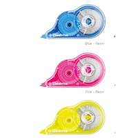 Correttore a nastro 20 Metri 5 mm x 20 mt involucro colori assortiti Neon - 30526 - 1