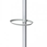 Appendiabiti con portaombrelli 5 posti 187 cm bianco - 25459 - 2
