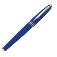 Penna stilografica Aldo Domani punta M fusto azzurro italia - 26639 - 3