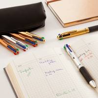 Astuccio penne a sfera Chrome punta 1,00 mm 4 colori - 22407 - 3