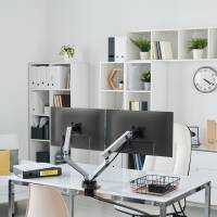 Braccio porta monitor Select Plus per 2 monitor - 28063 - 5