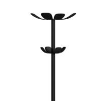 Appendiabiti Easycloth Black Edition 8 posti acciaio nero - 28290 - 1