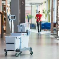 Carrello per pulizie UltraSpeed Pro Doppio con barra 33 lt 62 x 38 x 85 cm - 27674 - 1