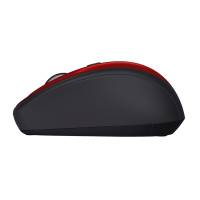 Mouse wireless Yvi silenzioso rosso - 28749 - 2