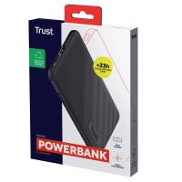 Powerbank Primo ultrasottile da 5,000 mAh nero - 28974 - 2