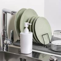 Dispenser sapone liquido Pronto Bagno diametro 8 cm 450 ml PPL bianco - 20726 - 2