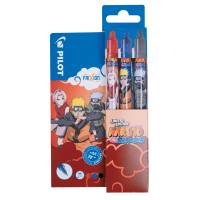 Set 3 pezzi Frixion Ball e Clicker Naruto colori assortiti expo 12 pezzi - 25162 - 1