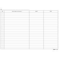 Schede per medici generici 17x24 cm verde - 19397 - 2