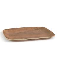 Vassoio antiscivolo in legno frassino 28 x 20 cm - 24872 - 1