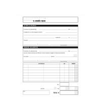 Blocco buste nota spese staccabili 23 x 16 cm confezione 25 buste - 23025 - 4