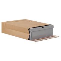 Sacchetti a fondo quadro E Green B4,25 x 35 x 5,10 cm carta kraft avana - 27554 - 3