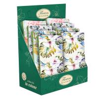 Bustina Nature Flowers 22 x 10 cm tessuto fantasie assortite - 27276 - 2