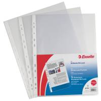 Buste forate CopySafe - DeLuxe - liscio - 22 x 30 cm - trasparente - conf. 50 pezzi - Esselte - 395097500 - 8004157509708 - DMwebShop