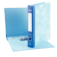 Registratore Essentials G74 - dorso 5 cm - protocollo 23 x 33 cm - blu - Esselte 390774050