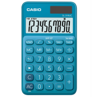 Calcolatrice tascabile - SL-310UC - 10 cifre - blu - Casio SL-310UC-BU-W-EC