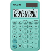 Calcolatrice tascabile - SL-310UC - 10 cifre - verde - Casio - SL-310UC-GN-W-EC - 4549526612855 - DMwebShop