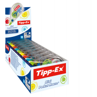 Correttore a nastro Mini Pocket Mouse - 5 mm x 6 mt - colori assortiti - conf. 10 pezzi - Tipp-ex - 926397 - 3086123379855 - DMwebShop