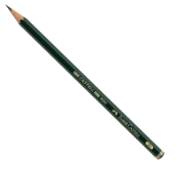 Matita in grafite Castell 9000 - gradazione 3H - esagonale - conf. 12 pezzi - Faber Castell - 119013 - 4005401190134 - DMwebShop