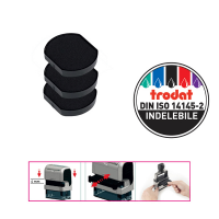 Tampone di ricambio 6/4630 - nero - conf. 3 pezzi - Trodat - 121198 - 9010035211983 - DMwebShop