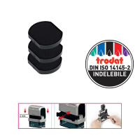 Tampone di ricambio 6/4630 - nero - conf. 3 pezzi - Trodat - 121198 - 9010035211983 - DMwebShop